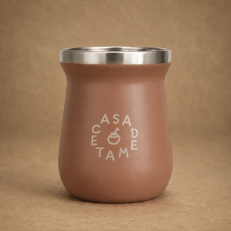 Mate šolja terakota roze 240ml 