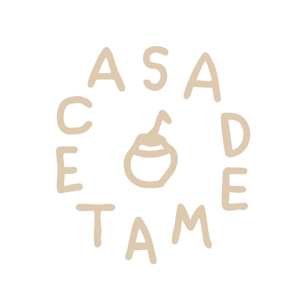 Casa de Mate logo kružni dizajn brenda