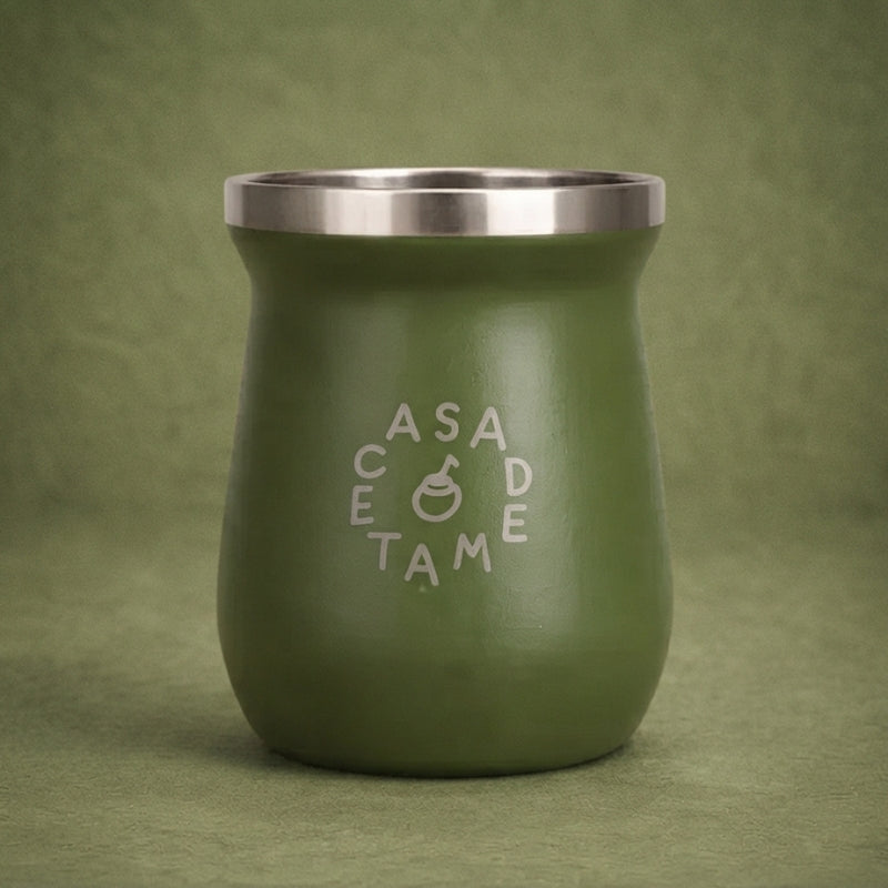 Olive Green Mate Cup 240ml