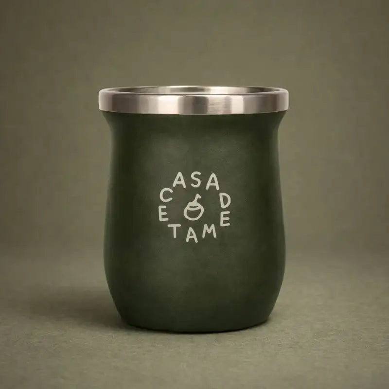 Mate čaša zelena 240ml Casa de Mate posuda za mate čaj