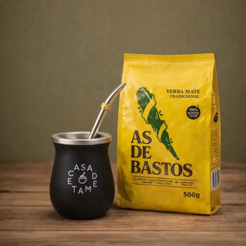 Yerba mate set 0.5kg As de Bastos sa čašom i bombillom Casa de Mate