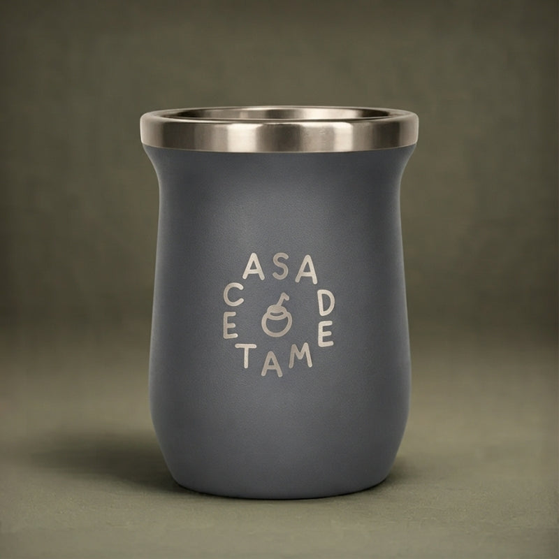 Mate šolja siva 240ml